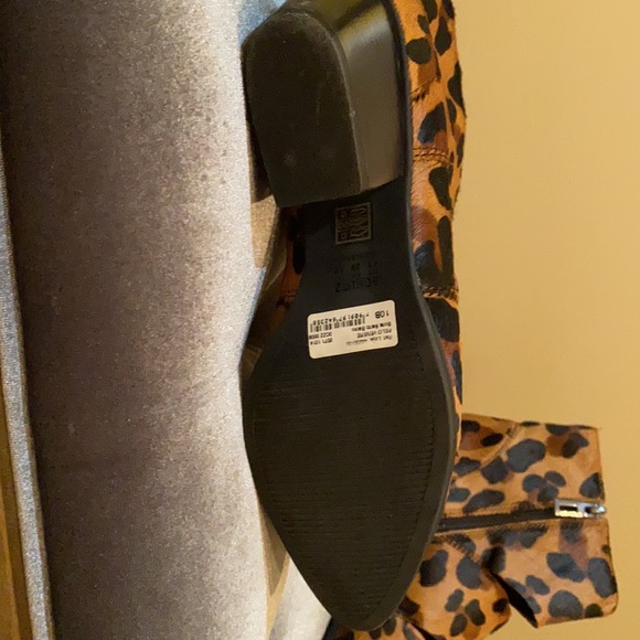 Animal Print Ankle Booties - Picture 2 of 2